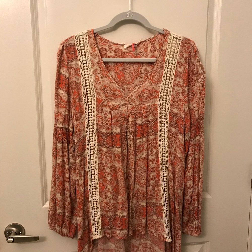 Long Blu Pepper tunic